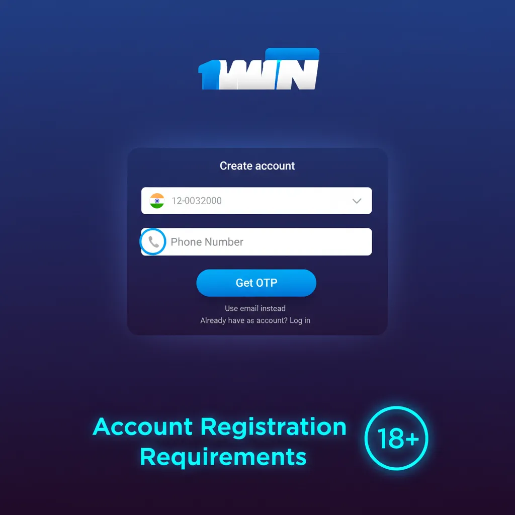 Account Registration Requirements: India 18+, one account only, PAN-matched details, valid Indian mobile/email, KYC required