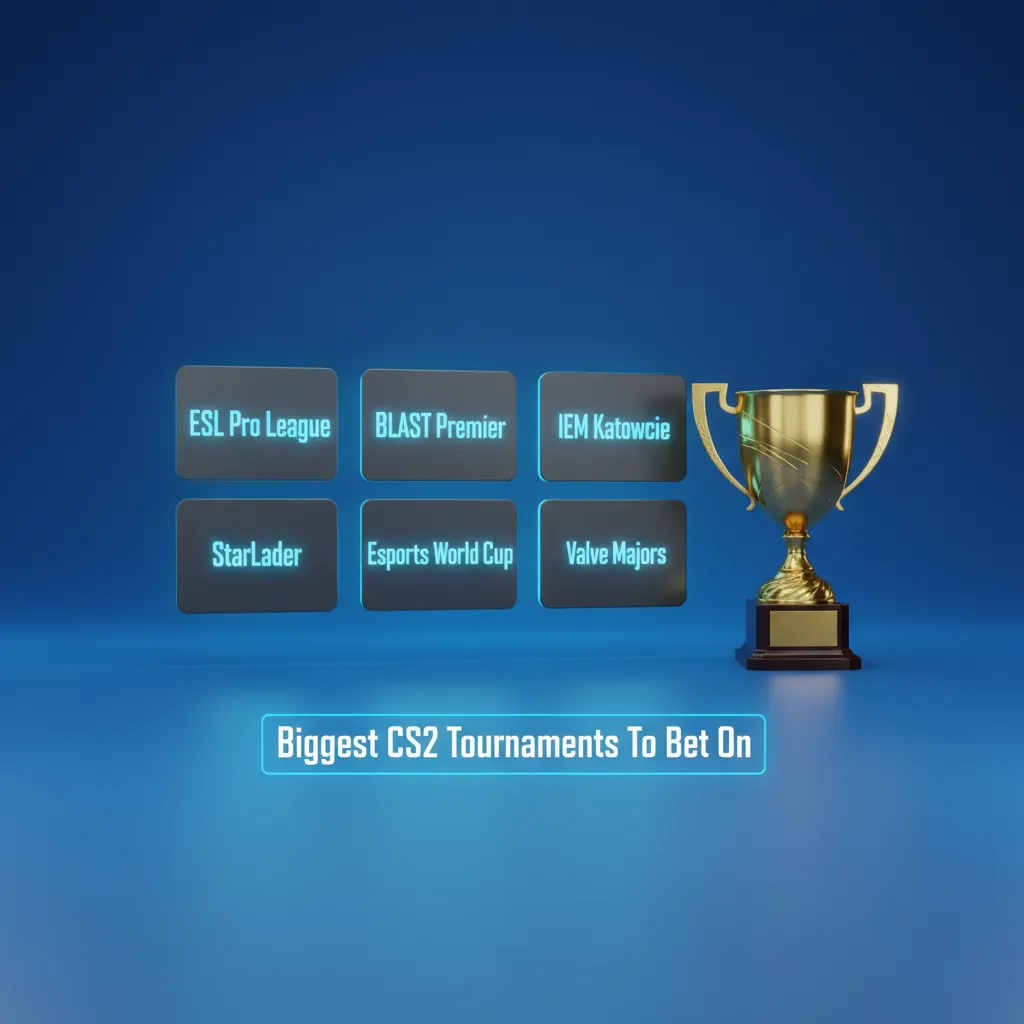 Top CS2 tournaments to bet on: Valve Majors, ESL Pro League, BLAST, IEM Katowice & Cologne, Esports World Cup, RMRs