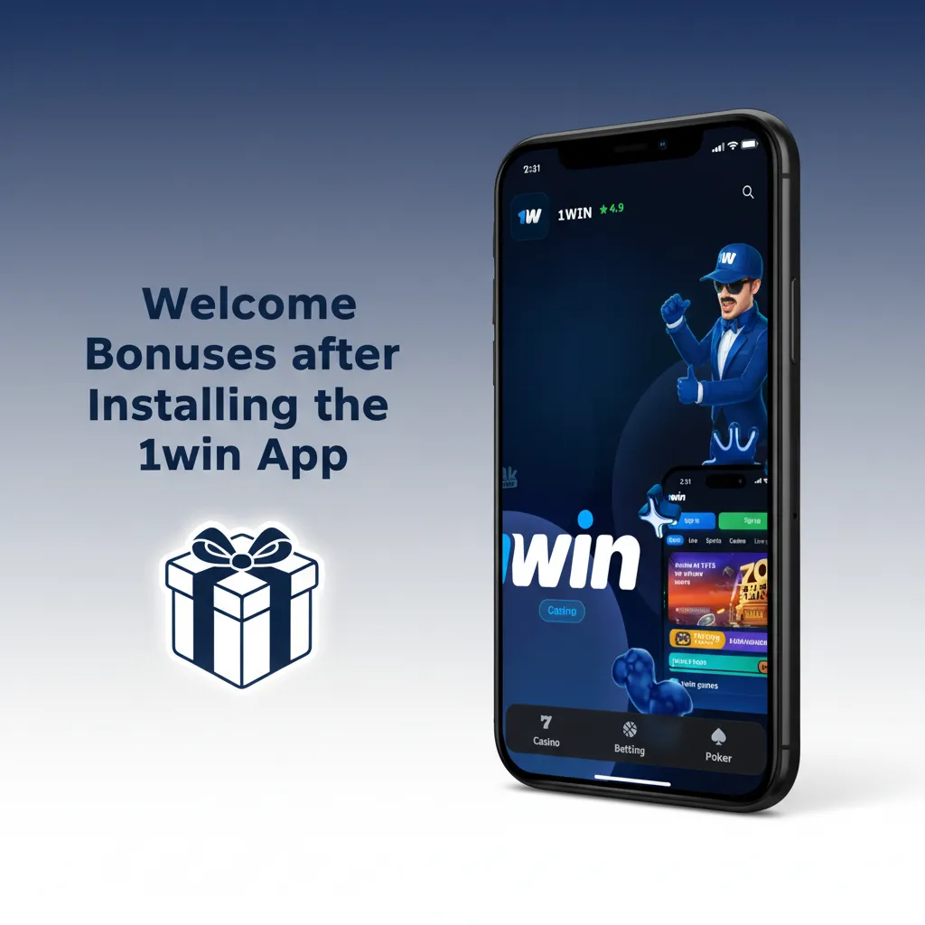 1win app welcome bonuses: 500% up to ₹75,000 on first deposits. Casino or sports, free bets, free spins, cashback.