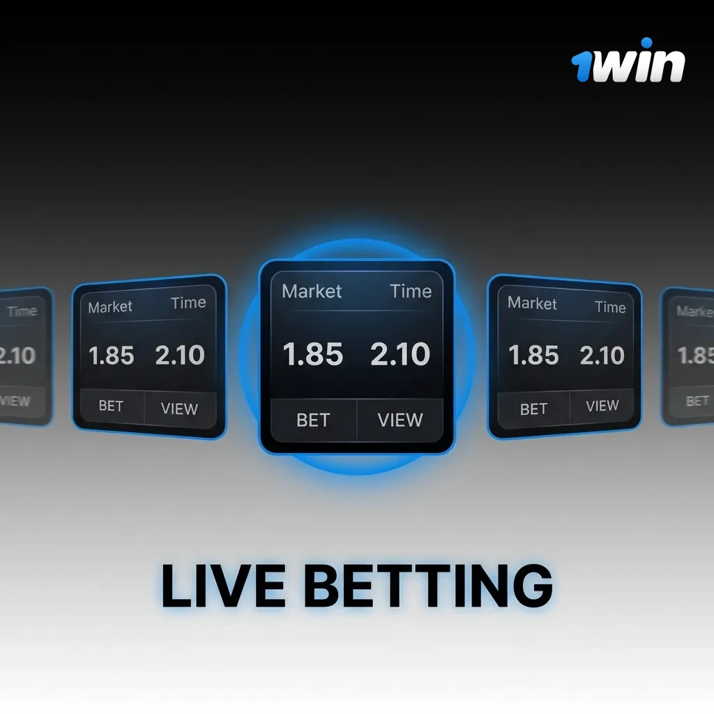 Live betting interface showing real-time odds&nbsp;