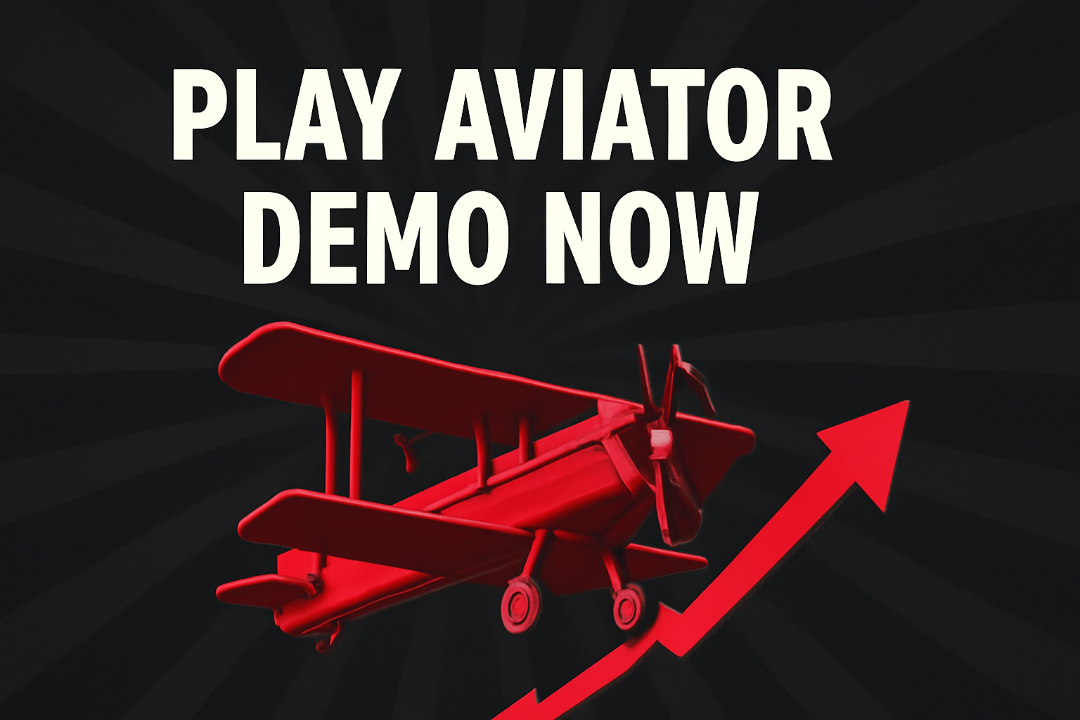 aviator game demo screen