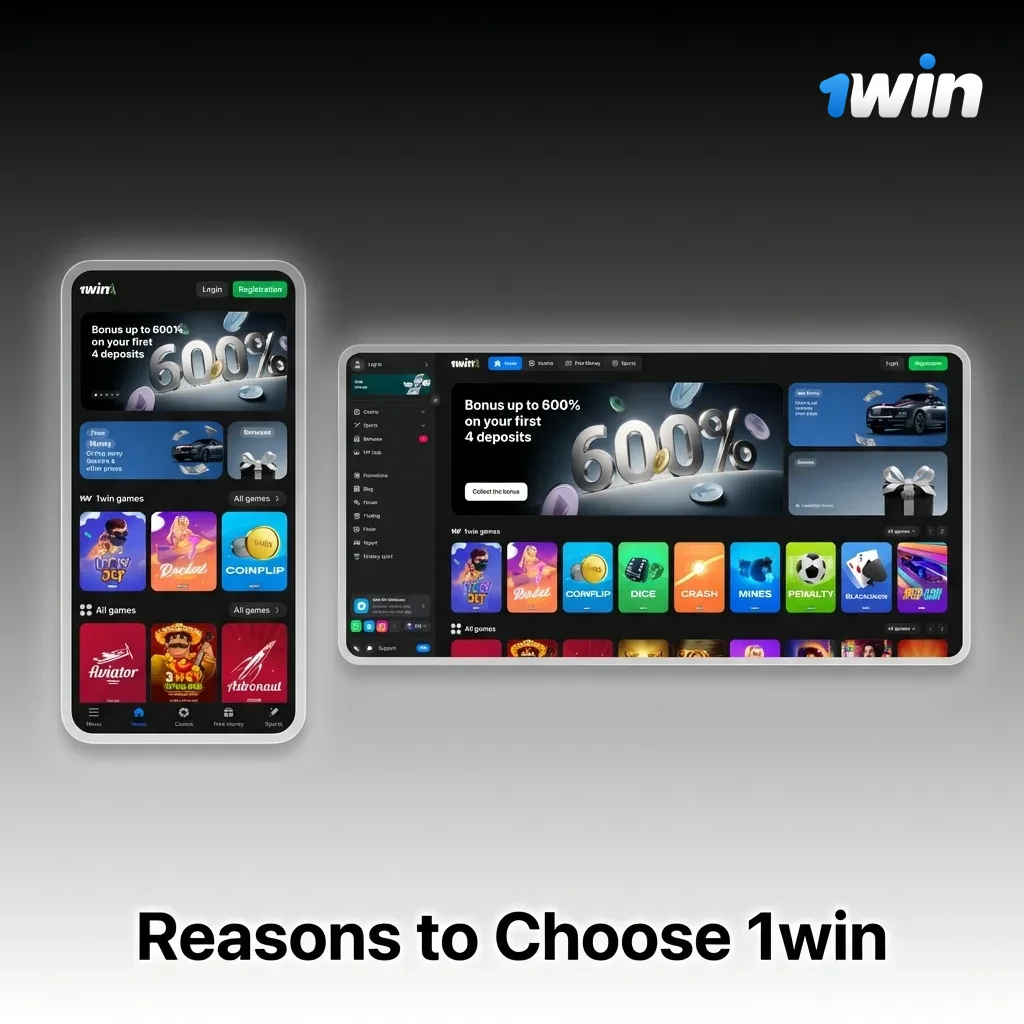 1win platform features